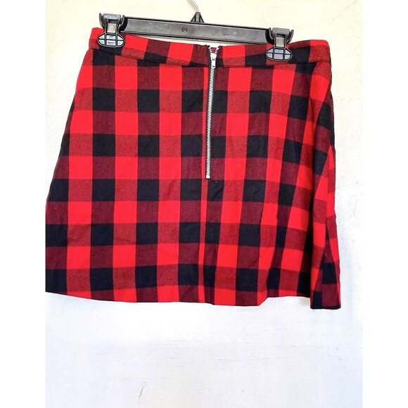 Divided by H&M Womens Skirt Size 8 Plaid Mini Preppy School Punk Edgy Punkcore - Picture 6 of 12